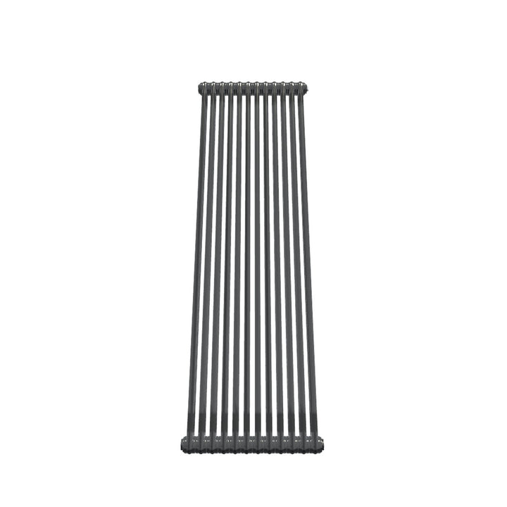 Bircham - Raw Metal Vertical Column Radiator H1800mm x W566mm 2 Column