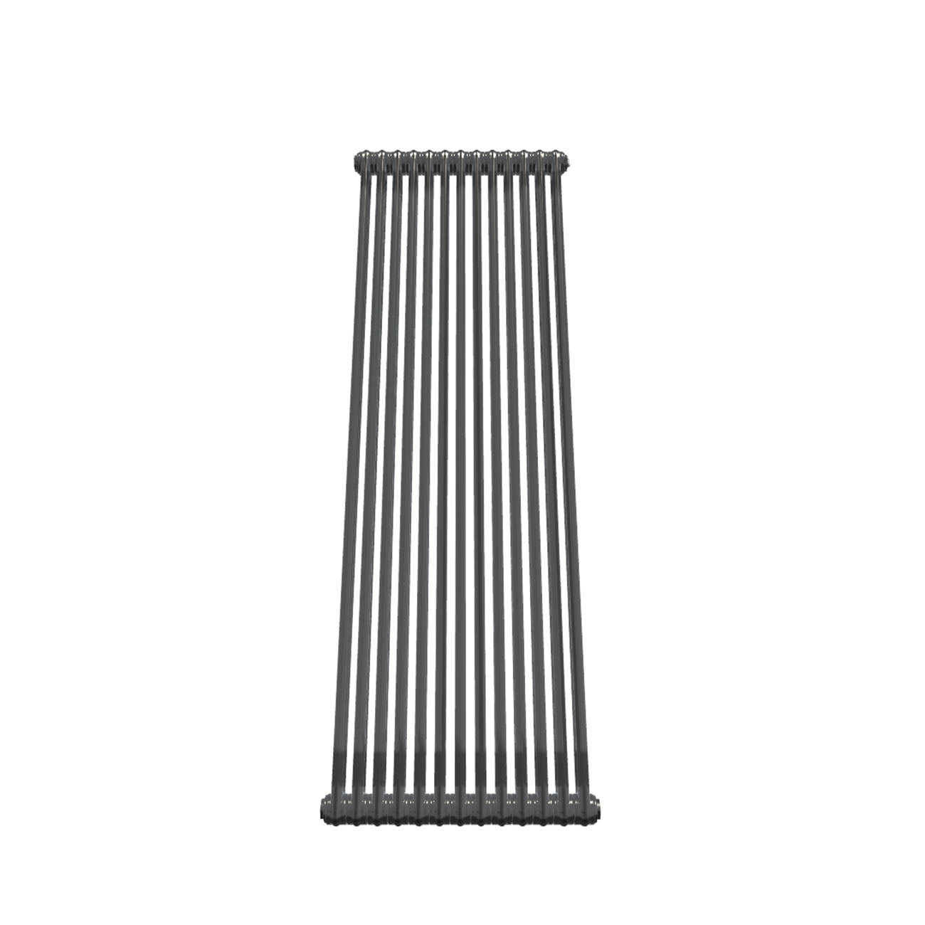 Bircham - Raw Metal Vertical Column Radiator H1800mm x W611mm 2 Column