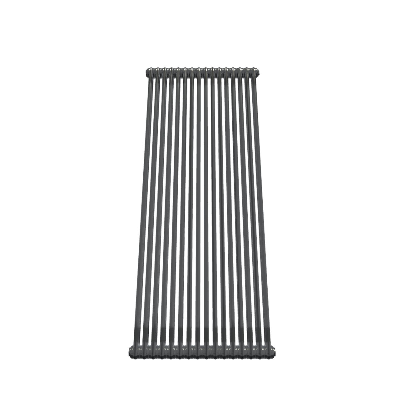 Bircham - Raw Metal Vertical Column Radiator H1800mm x W746mm 2 Column
