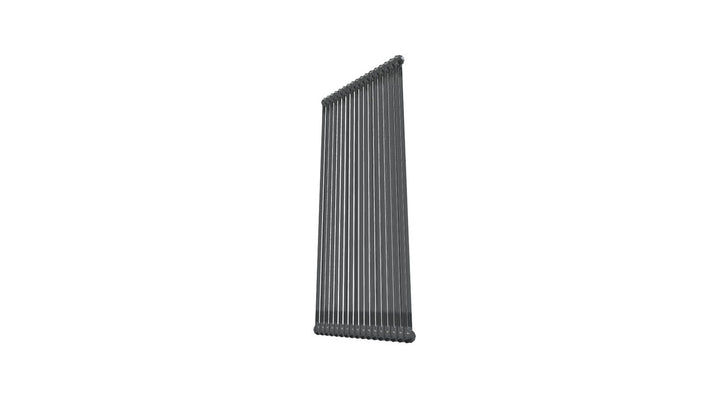 Bircham - Raw Metal Vertical Column Radiator H1800mm x W791mm 2 Column