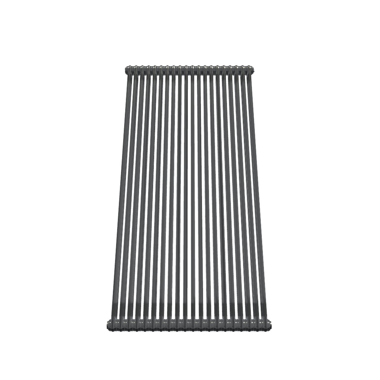 Bircham - Raw Metal Vertical Column Radiator H1800mm x W926mm 2 Column