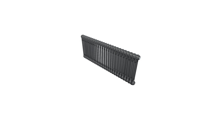 Bircham - Raw Metal Column Radiator H500mm x W1196mm 2 Column