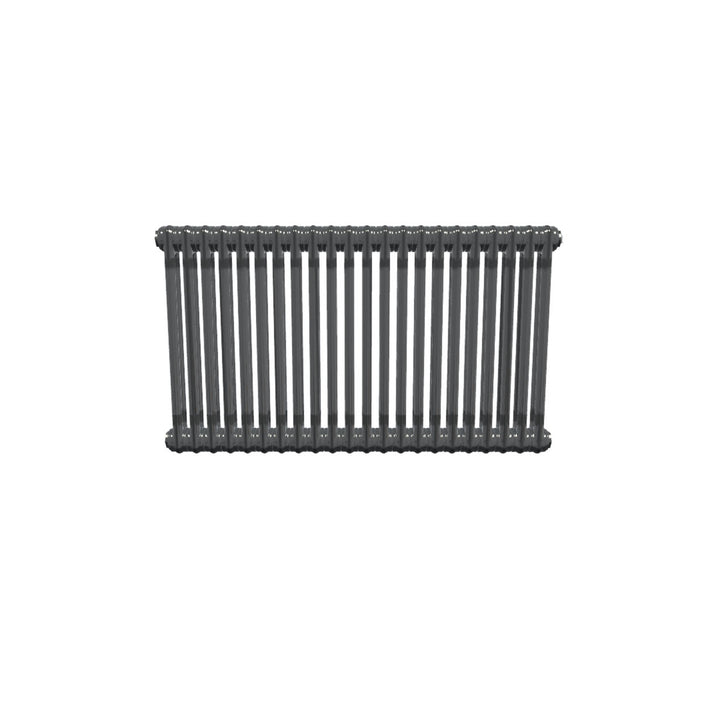 Bircham - Raw Metal Column Radiator H600mm x W1016mm 2 Column