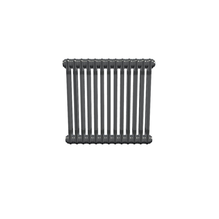 Bircham - Raw Metal Column Radiator H600mm x W611mm 2 Column