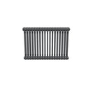 Bircham - Raw Metal Column Radiator H600mm x W836mm 2 Column