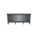 Bircham - Raw Metal Column Radiator H500mm x W1286mm 3 Column