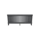 Bircham - Raw Metal Column Radiator H500mm x W1331mm 3 Column