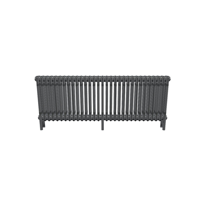Bircham - Raw Metal Column Radiator H500mm x W1421mm 3 Column
