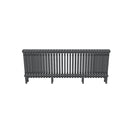 Bircham - Raw Metal Column Radiator H500mm x W1466mm 3 Column