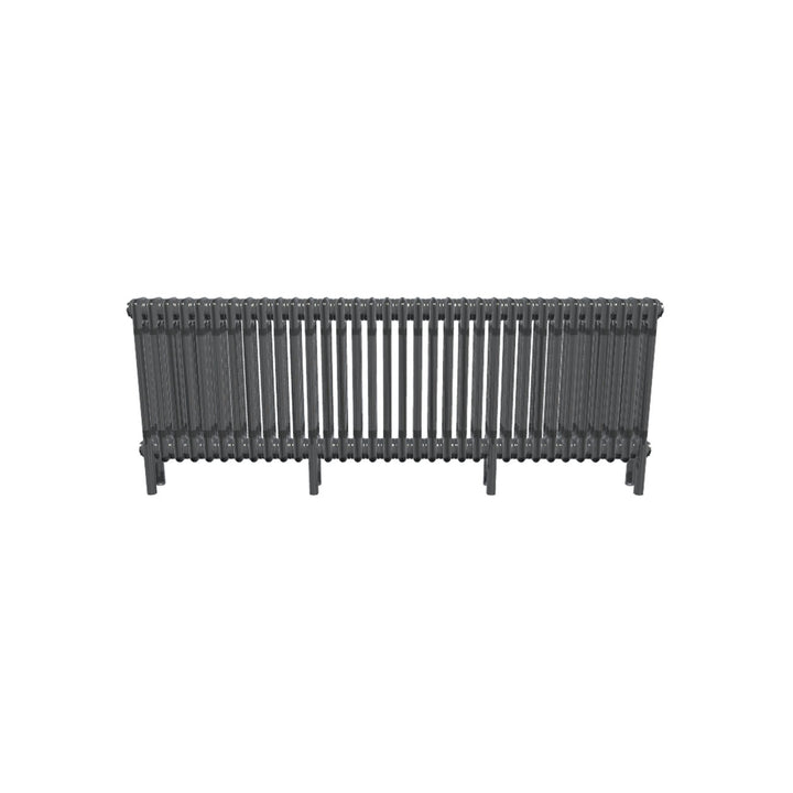 Bircham - Raw Metal Column Radiator H500mm x W1556mm 3 Column