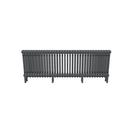 Bircham - Raw Metal Column Radiator H500mm x W1556mm 3 Column