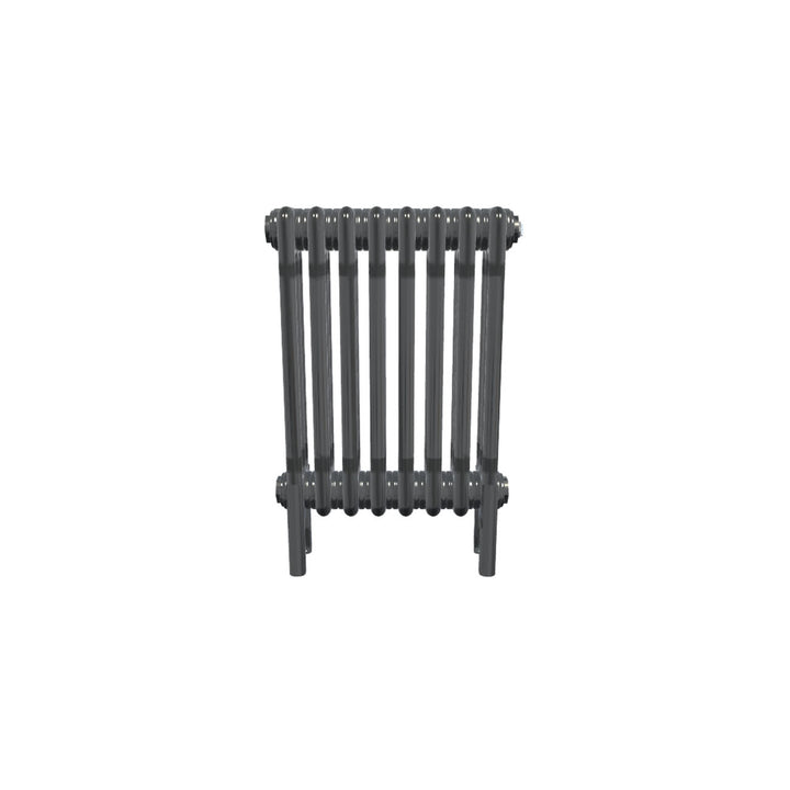 Bircham - Raw Metal Column Radiator H500mm x W386mm 3 Column