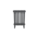 Bircham - Raw Metal Column Radiator H500mm x W386mm 3 Column