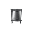Bircham - Raw Metal Column Radiator H500mm x W431mm 3 Column