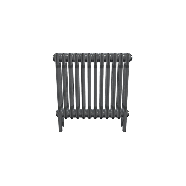 Bircham - Raw Metal Column Radiator H500mm x W566mm 3 Column