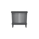 Bircham - Raw Metal Column Radiator H500mm x W566mm 3 Column