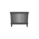 Bircham - Raw Metal Column Radiator H500mm x W701mm 3 Column