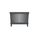 Bircham - Raw Metal Column Radiator H500mm x W746mm 3 Column