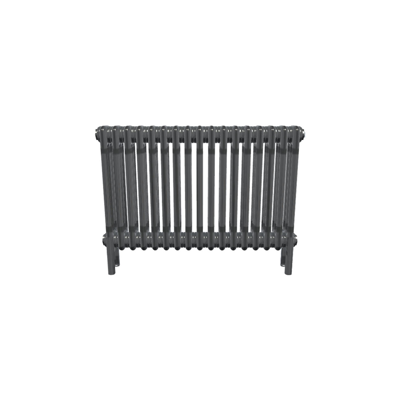Bircham - Raw Metal Column Radiator H500mm x W791mm 3 Column