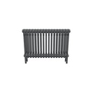 Bircham - Raw Metal Column Radiator H500mm x W791mm 3 Column