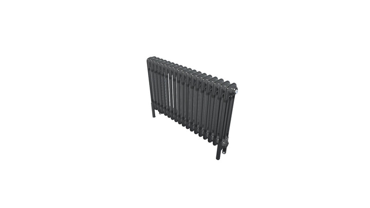 Bircham - Raw Metal Column Radiator H500mm x W836mm 3 Column