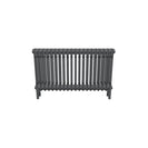 Bircham - Raw Metal Column Radiator H500mm x W926mm 3 Column