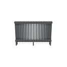 Bircham - Raw Metal Column Radiator H600mm x W1061mm 3 Column - Feet Included
