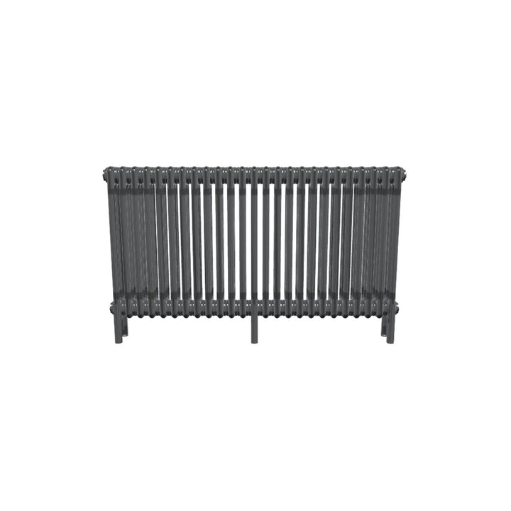 Bircham - Raw Metal Column Radiator H600mm x W1151mm 3 Column
