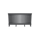 Bircham - Raw Metal Column Radiator H600mm x W1196mm 3 Column - Feet Included
