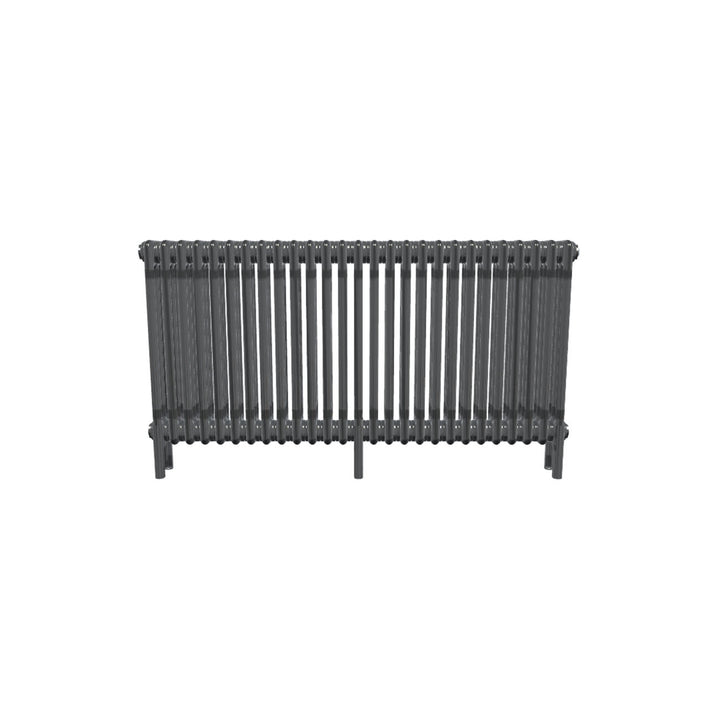 Bircham - Raw Metal Column Radiator H600mm x W1241mm 3 Column