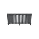 Bircham - Raw Metal Column Radiator H600mm x W1421mm 3 Column