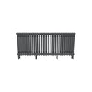 Bircham - Raw Metal Column Radiator H600mm x W1466mm 3 Column