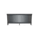 Bircham - Raw Metal Column Radiator H600mm x W1511mm 3 Column