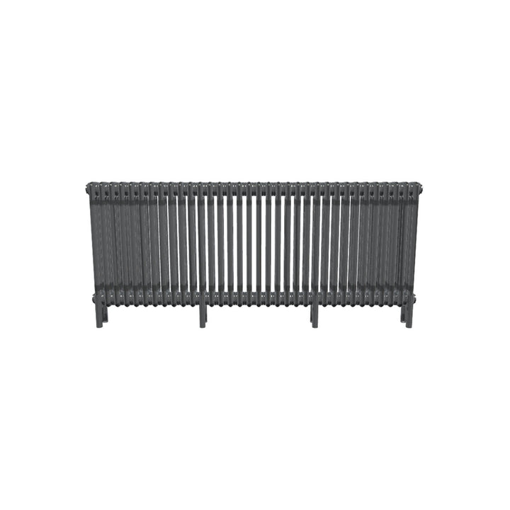 Bircham - Raw Metal Column Radiator H600mm x W1556mm 3 Column