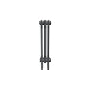 Bircham - Raw Metal Column Radiator H600mm x W161mm 3 Column