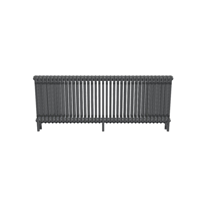 Bircham - Raw Metal Column Radiator H600mm x W1691mm 3 Column