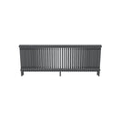 Bircham - Raw Metal Column Radiator H600mm x W1781mm 3 Column