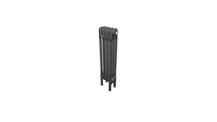 Bircham - Raw Metal Column Radiator H600mm x W206mm 3 Column