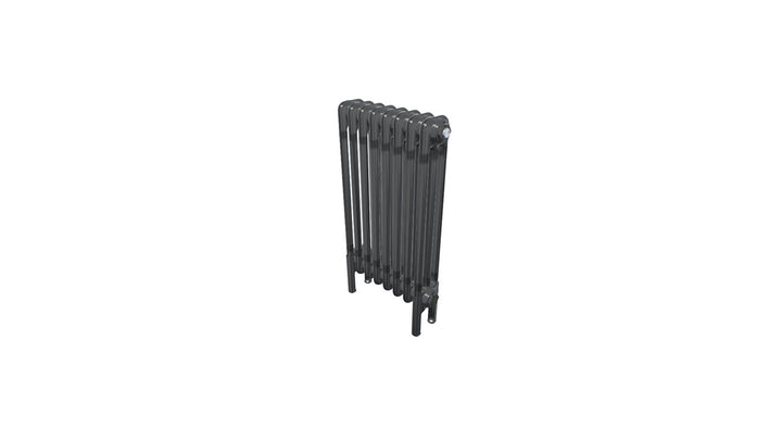 Bircham - Raw Metal Column Radiator H600mm x W386mm 3 Column