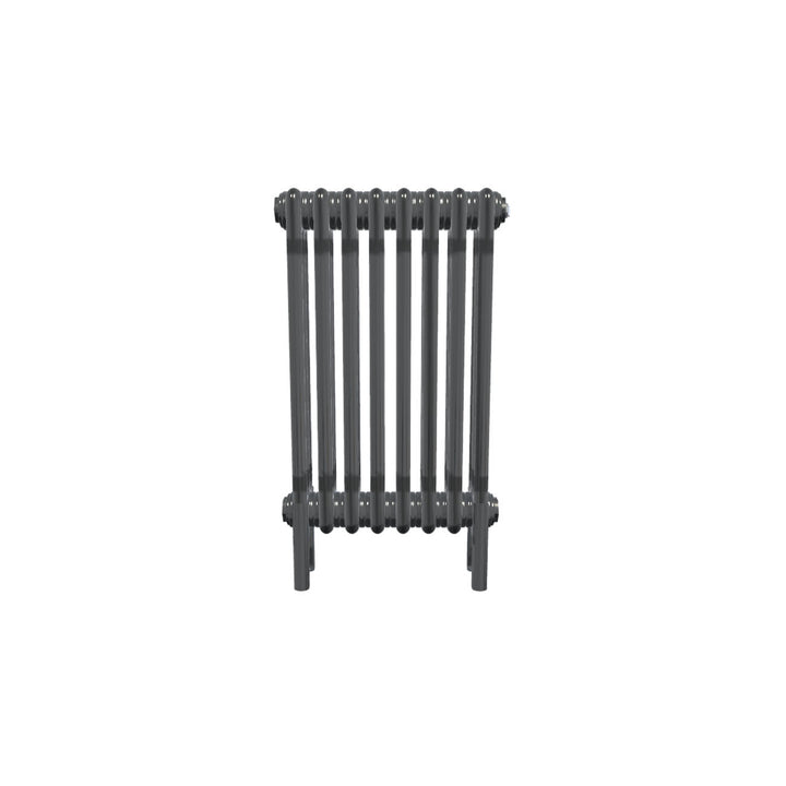 Bircham - Raw Metal Column Radiator H600mm x W386mm 3 Column