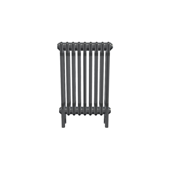 Bircham - Raw Metal Column Radiator H600mm x W431mm 3 Column