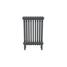Bircham - Raw Metal Column Radiator H600mm x W431mm 3 Column