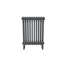 Bircham - Raw Metal Column Radiator H600mm x W476mm 3 Column