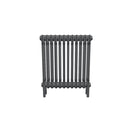 Bircham - Raw Metal Column Radiator H600mm x W566mm 3 Column
