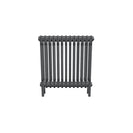 Bircham - Raw Metal Column Radiator H600mm x W611mm 3 Column - Feet Included