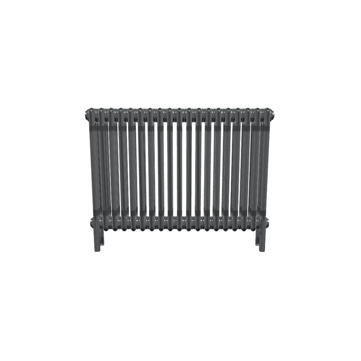 Bircham - Raw Metal Column Radiator H600mm x W881mm 3 Column