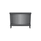 Bircham - Raw Metal Column Radiator H600mm x W926mm 3 Column