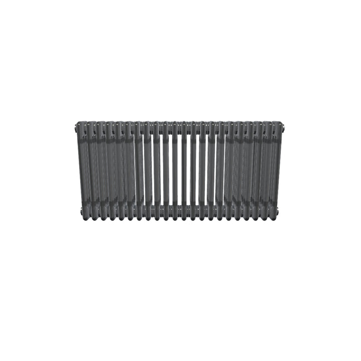 Bircham - Raw Metal Column Radiator H500mm x W1016mm 4 Column - Feet Included