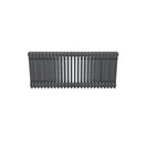 Bircham - Raw Metal Column Radiator H500mm x W1196mm 4 Column - Feet Included
