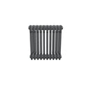 Bircham - Raw Metal Column Radiator H500mm x W476mm 4 Column